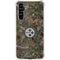 NFL Pittsburgh Steelers Realtree Xtra Green Camo Galaxy A54 5G Clear Case