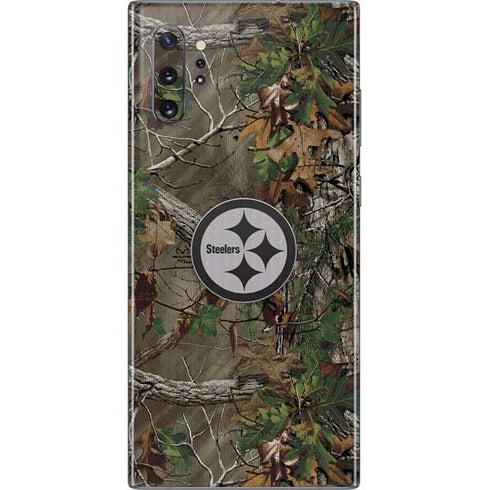 NFL Pittsburgh Steelers Realtree Xtra Green Camo Galaxy Note 10 Plus Skin