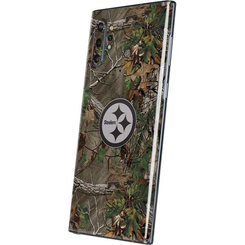 NFL Pittsburgh Steelers Realtree Xtra Green Camo Galaxy Note 10 Plus Skin