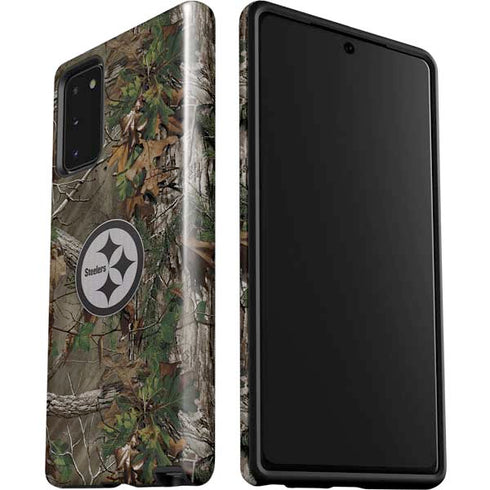 NFL Pittsburgh Steelers Realtree Xtra Green Camo Galaxy Note20 5G Pro Case