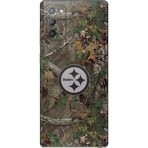 NFL Pittsburgh Steelers Realtree Xtra Green Camo Galaxy Note20 5G Skin