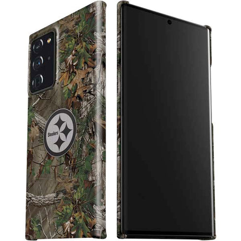 NFL Pittsburgh Steelers Realtree Xtra Green Camo Galaxy Note20 Ultra 5G Lite Case