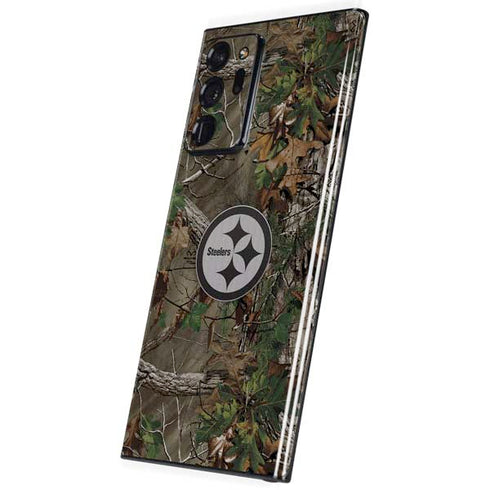 NFL Pittsburgh Steelers Realtree Xtra Green Camo Galaxy Note20 Ultra 5G Skin