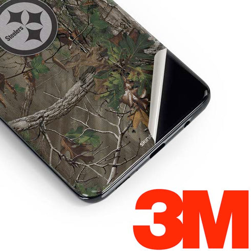 NFL Pittsburgh Steelers Realtree Xtra Green Camo Galaxy S10 Plus Skin