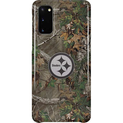 NFL Pittsburgh Steelers Realtree Xtra Green Camo Galaxy S20 Lite Case