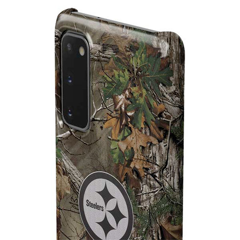 NFL Pittsburgh Steelers Realtree Xtra Green Camo Galaxy S20 Lite Case