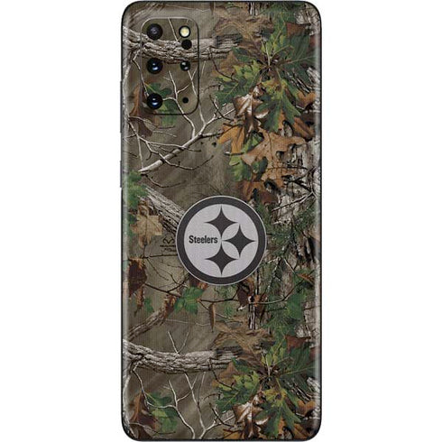 NFL Pittsburgh Steelers Realtree Xtra Green Camo Galaxy S20 Plus Skin