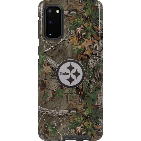 NFL Pittsburgh Steelers Realtree Xtra Green Camo Galaxy S20 Pro Case