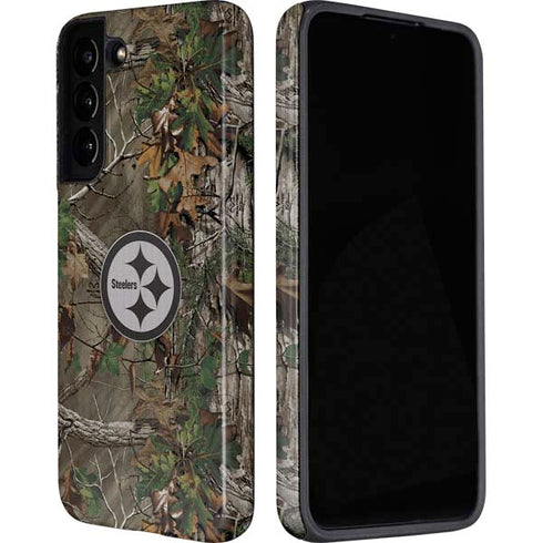 NFL Pittsburgh Steelers Realtree Xtra Green Camo Galaxy S22 Pro Case