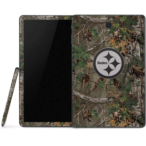 NFL Pittsburgh Steelers Realtree Xtra Green Camo Samsung Galaxy Tab Skin
