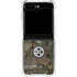 NFL Pittsburgh Steelers Realtree Xtra Green Camo Galaxy Z Flip5 5G Clear Case
