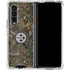 NFL Pittsburgh Steelers Realtree Xtra Green Camo Galaxy Z Fold4 5G Clear Case