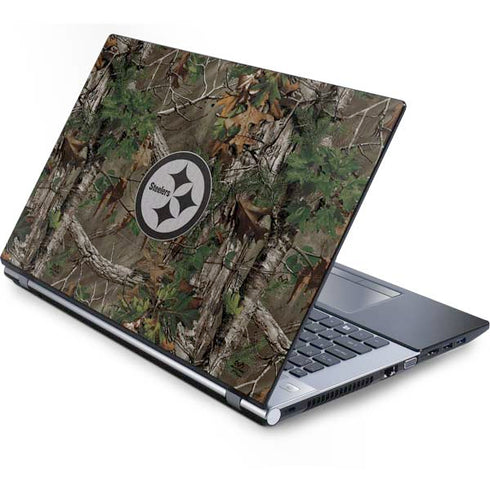 NFL Pittsburgh Steelers Realtree Xtra Green Camo Generic Laptop Skin