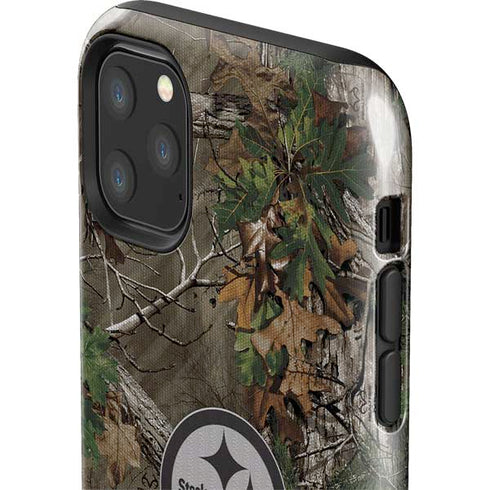 NFL Pittsburgh Steelers Realtree Xtra Green Camo iPhone 11 Pro Max Impact Case
