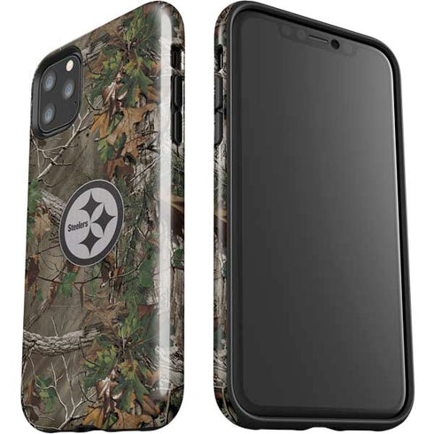 NFL Pittsburgh Steelers Realtree Xtra Green Camo iPhone 11 Pro Max Impact Case