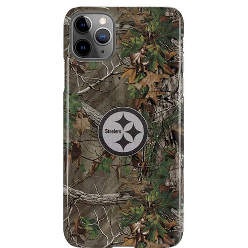 NFL Pittsburgh Steelers Realtree Xtra Green Camo iPhone 11 Pro Max Lite Case