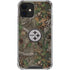 NFL Pittsburgh Steelers Realtree Xtra Green Camo iPhone 12 Mini Clear Case