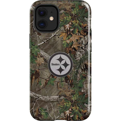 NFL Pittsburgh Steelers Realtree Xtra Green Camo iPhone 12 Mini Impact Case
