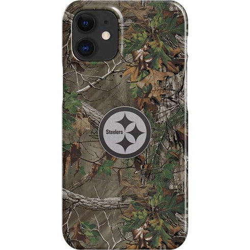 NFL Pittsburgh Steelers Realtree Xtra Green Camo iPhone 12 Mini Lite Case