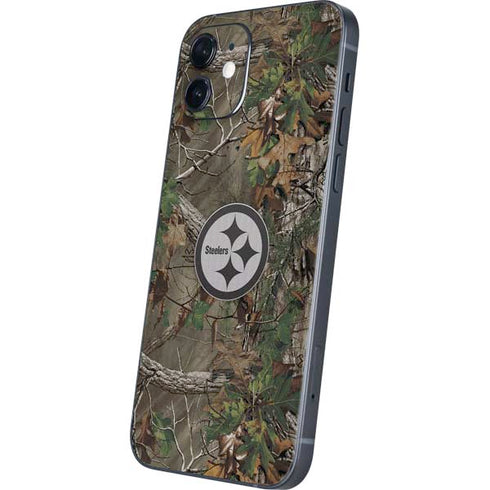 NFL Pittsburgh Steelers Realtree Xtra Green Camo iPhone 12 Mini Skin