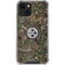 NFL Pittsburgh Steelers Realtree Xtra Green Camo iPhone 14 Clear Case