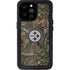 NFL Pittsburgh Steelers Realtree Xtra Green Camo iPhone 14 Pro Max Waterproof Case