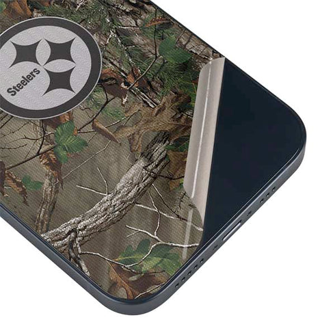 NFL Pittsburgh Steelers Realtree Xtra Green Camo iPhone 14 Skin