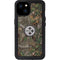 NFL Pittsburgh Steelers Realtree Xtra Green Camo iPhone 15 Plus Waterproof Case