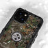 NFL Pittsburgh Steelers Realtree Xtra Green Camo iPhone 15 Plus Waterproof Case