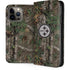 NFL Pittsburgh Steelers Realtree Xtra Green Camo iPhone 15 Pro Max Folio Case