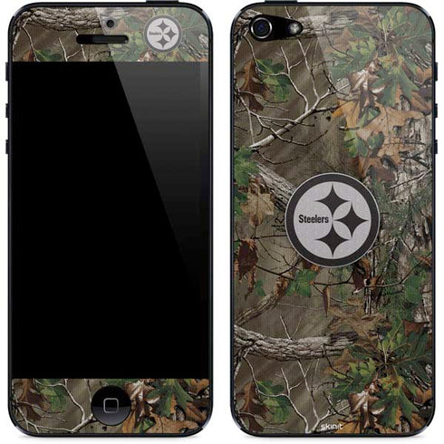 NFL Pittsburgh Steelers Realtree Xtra Green Camo iPhone 5/5s/5SE Skin