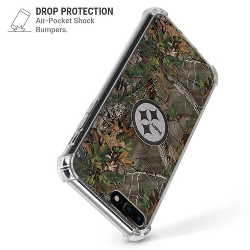 NFL Pittsburgh Steelers Realtree Xtra Green Camo iPhone 7/8 Plus Clear Case