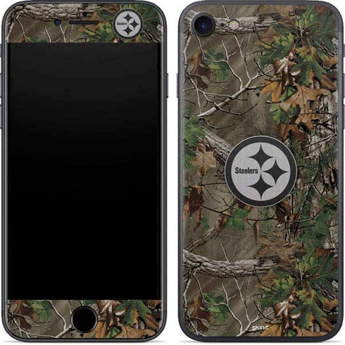 NFL Pittsburgh Steelers Realtree Xtra Green Camo iPhone 7 Skin