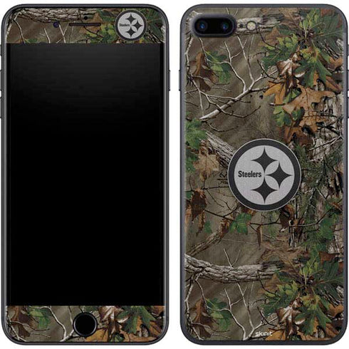 NFL Pittsburgh Steelers Realtree Xtra Green Camo iPhone 8 Plus Skin
