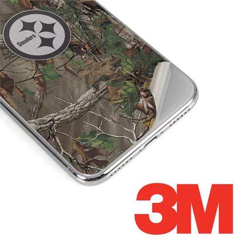 NFL Pittsburgh Steelers Realtree Xtra Green Camo iPhone XS Max Skin