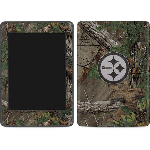 NFL Pittsburgh Steelers Realtree Xtra Green Camo Amazon Kindle Skin