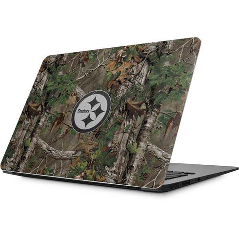 NFL Pittsburgh Steelers Realtree Xtra Green Camo Apple MacBook Skin