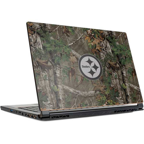NFL Pittsburgh Steelers Realtree Xtra Green Camo MSI GS65 Stealth Laptop Skin