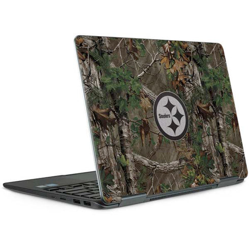 NFL Pittsburgh Steelers Realtree Xtra Green Camo Notebook 9 Pro 13in (2017) Skin