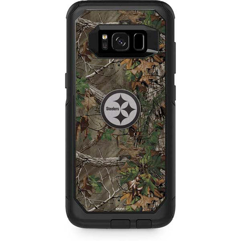 NFL Pittsburgh Steelers Realtree Xtra Green Camo Otterbox Commuter Galaxy Skin