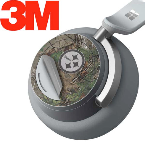 NFL Pittsburgh Steelers Realtree Xtra Green Camo Surface Headphones Skin