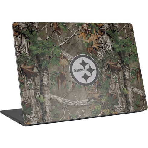 NFL Pittsburgh Steelers Realtree Xtra Green Camo Surface Laptop 4 15in Skin