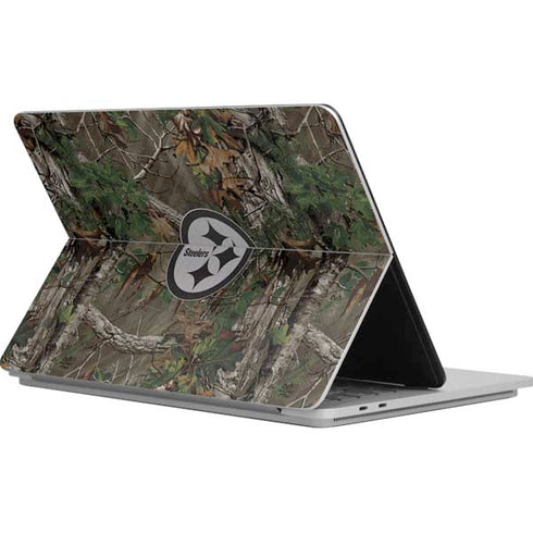 NFL Pittsburgh Steelers Realtree Xtra Green Camo Surface Laptop Studio Skin