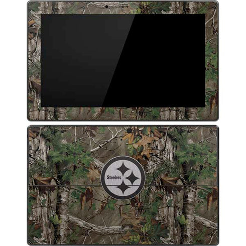 NFL Pittsburgh Steelers Realtree Xtra Green Camo Surface Pro Tablet Skin