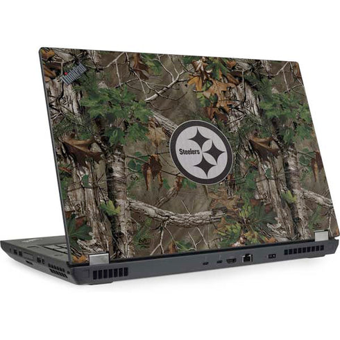 NFL Pittsburgh Steelers Realtree Xtra Green Camo Lenovo ThinkPad Skin