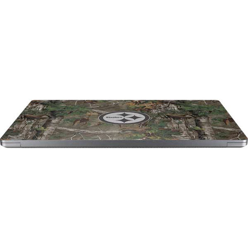 NFL Pittsburgh Steelers Realtree Xtra Green Camo Universal Laptop 11in (8.8 x 6.2in) Skin