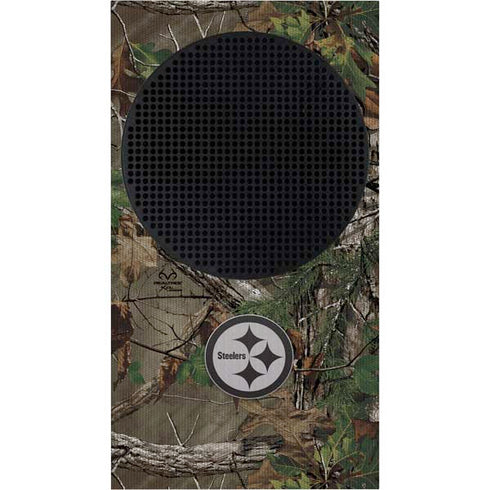 NFL Pittsburgh Steelers Realtree Xtra Green Camo Xbox Series S Console Skin