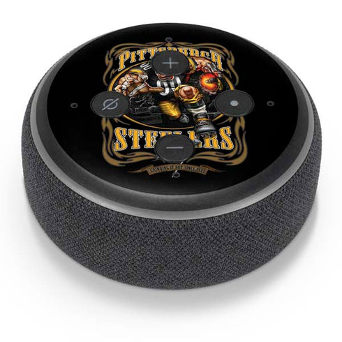 Liquid Blue NFL Pittsburgh Steelers Running Back Amazon Echo Dot Skin