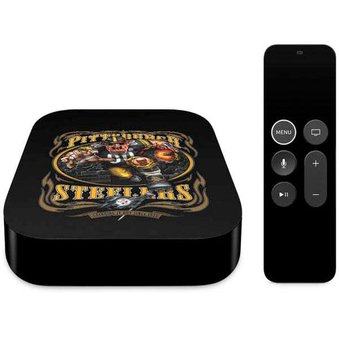 Liquid Blue NFL Pittsburgh Steelers Running Back Apple TV Skin