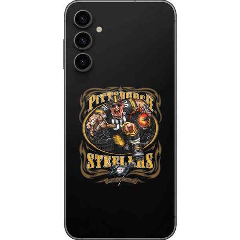 Liquid Blue NFL Pittsburgh Steelers Running Back Galaxy A14 5G Skin